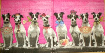 056 Dogs - 3-ply - C.Pabst